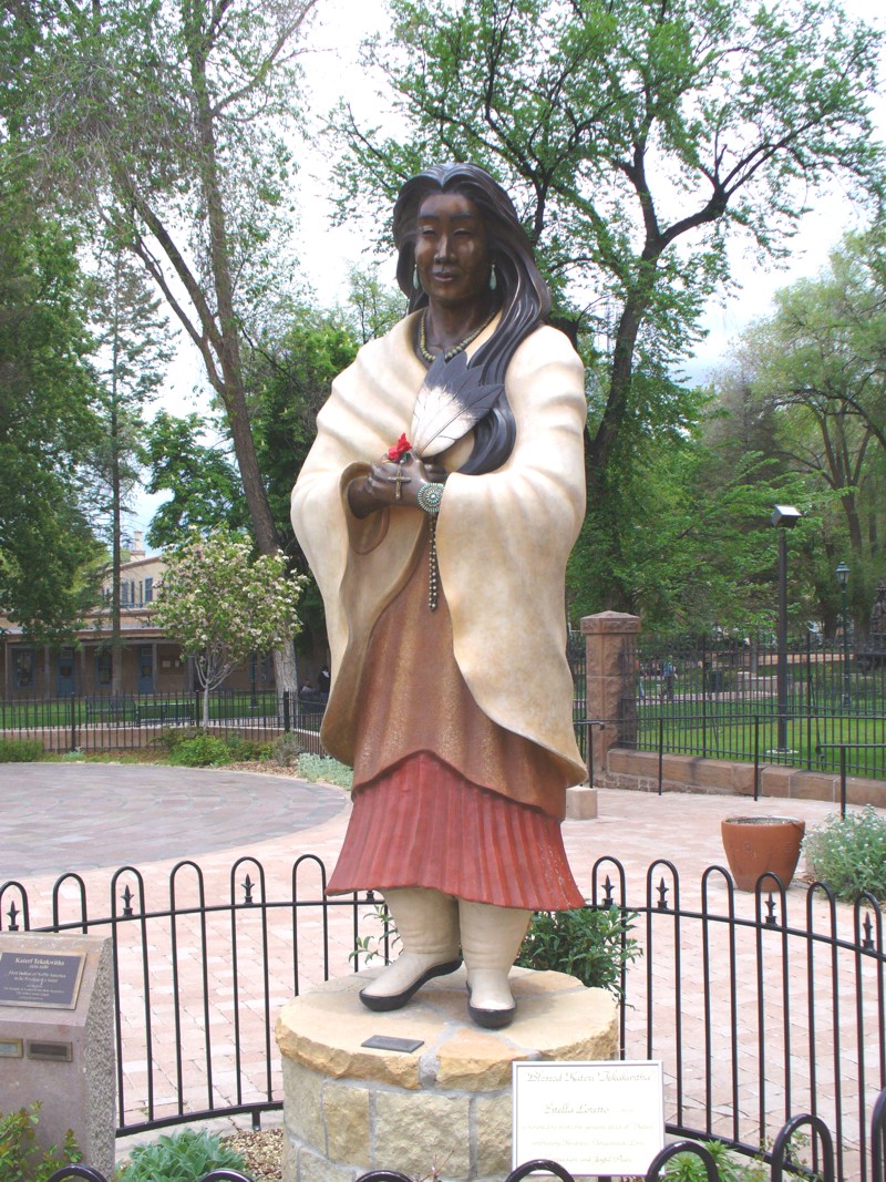 Kateri statue